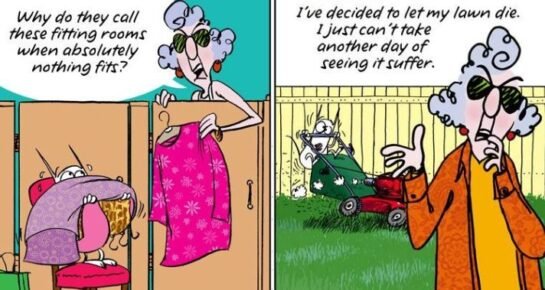 Maxine Spring Humor Female Artist Maxine Portrays Clever Jokes in 20 One-Panel Comics