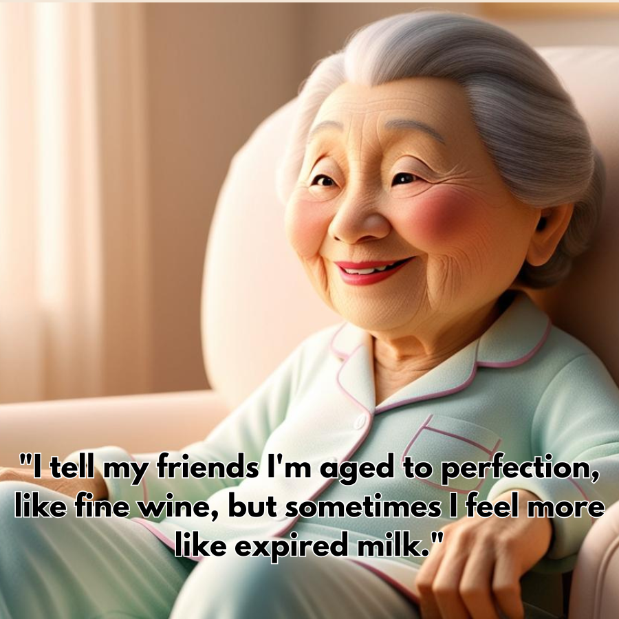 Illustrations of Old Ladies