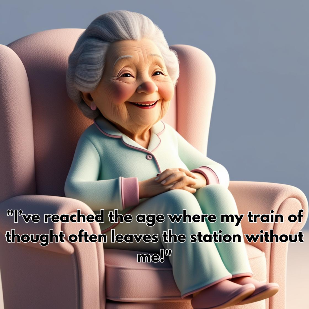 Illustrations of Old Ladies