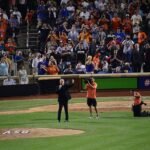 Neil Diamond singing Sweet Caroline