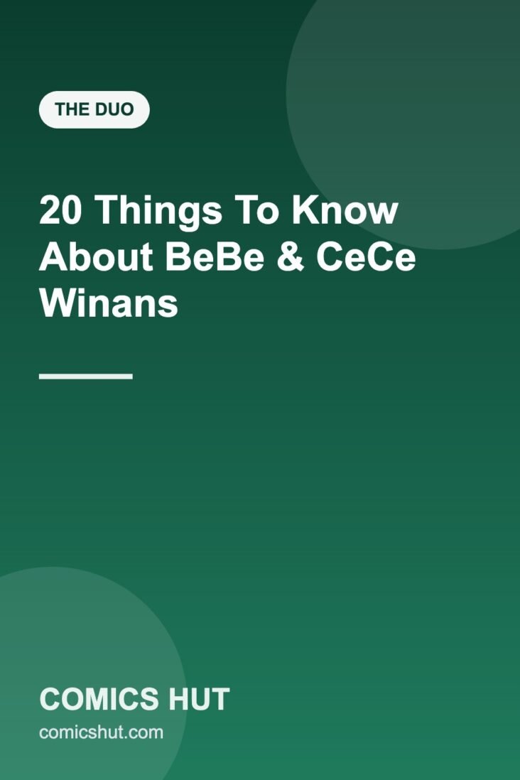 20 Things To Know About BeBe & CeCe Winans
