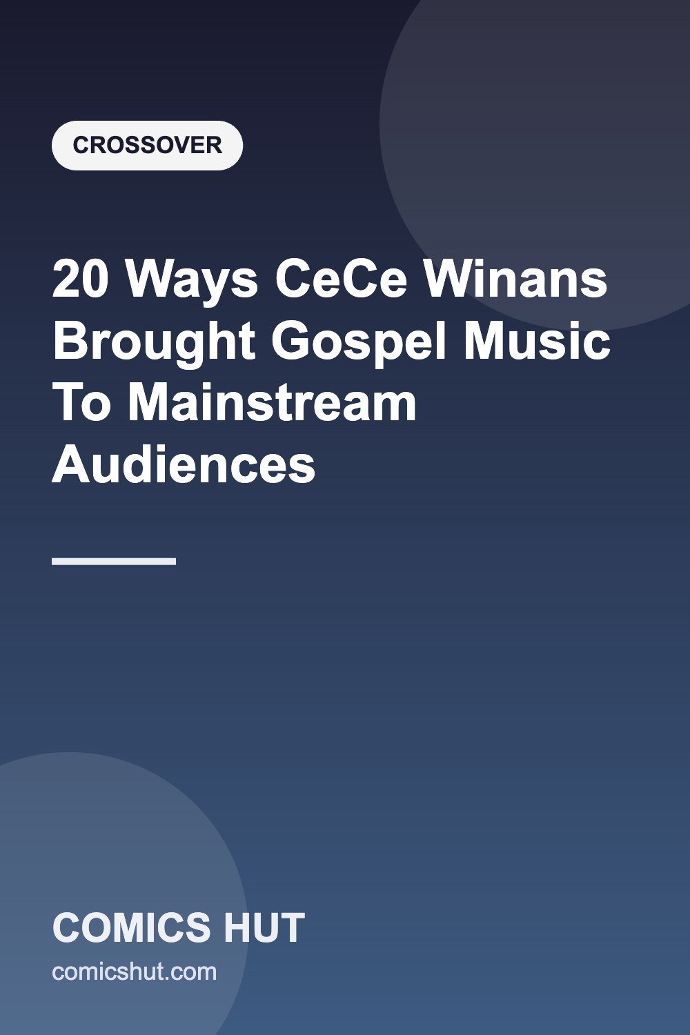 20 Ways CeCe Winans Brought Gospel Music To Mainstream Audiences