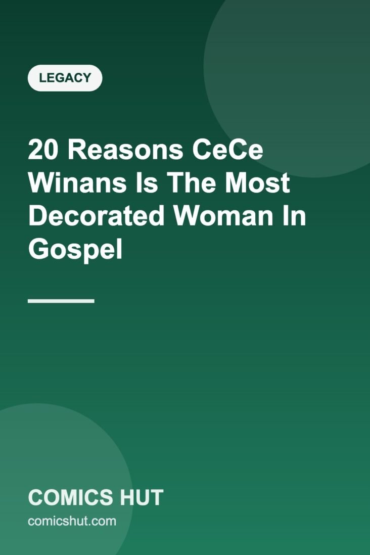 20 Reasons CeCe Winans Is The Most Decorated Woman In Gospel