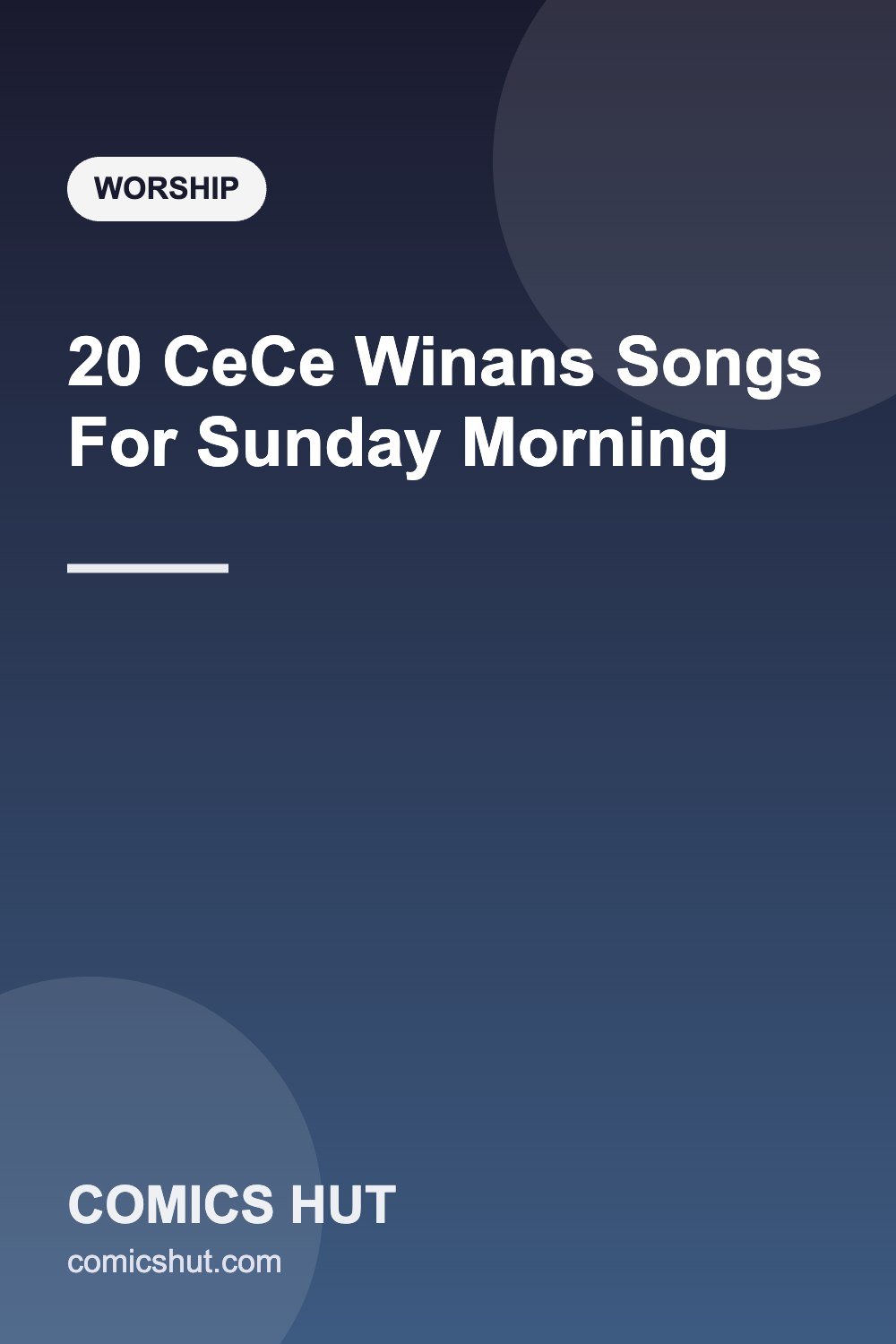20 CeCe Winans Songs For Sunday Morning
