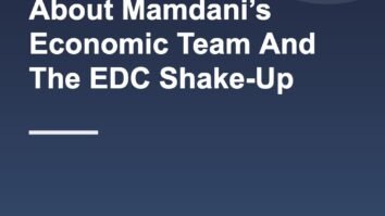 20 Things To Know About Mamdani’s Economic Team And The EDC Shake-Up