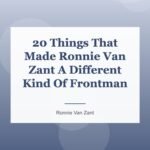 20 Things That Made Ronnie Van Zant A Different Kind Of Frontman