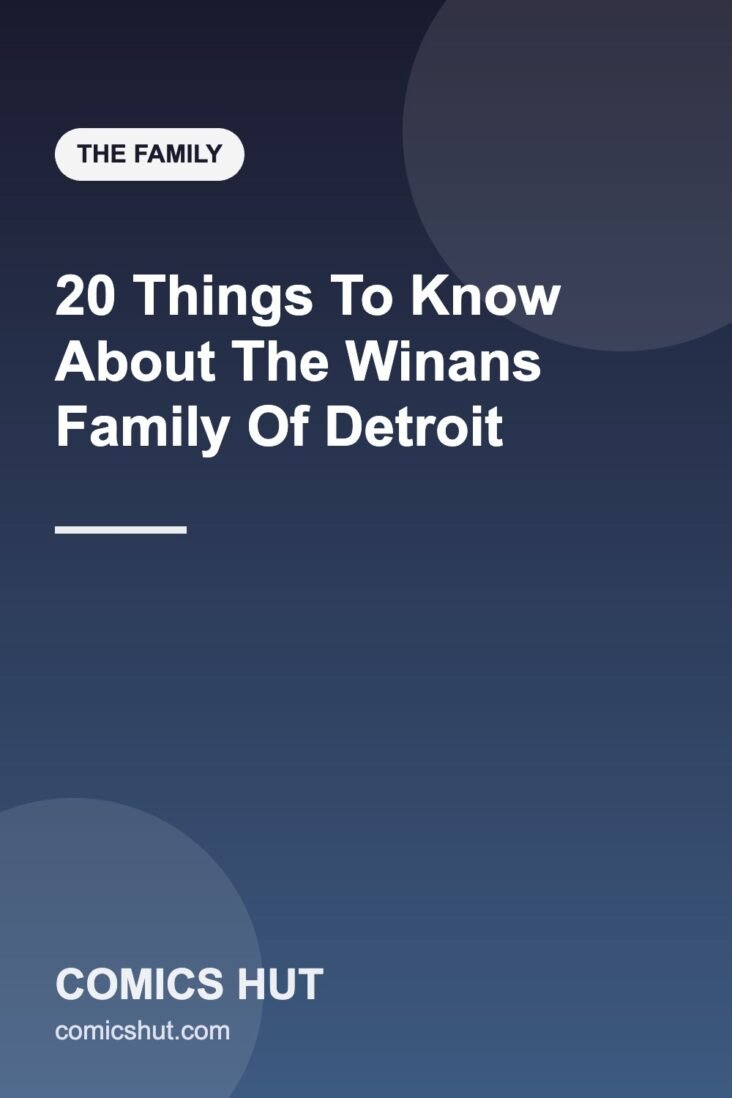 20 Things To Know About The Winans Family Of Detroit