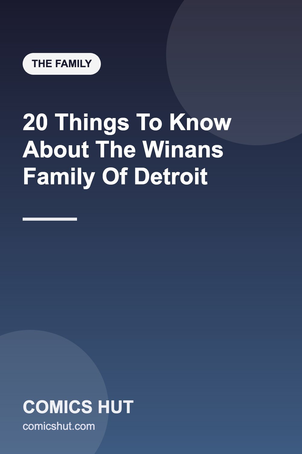 20 Things To Know About The Winans Family Of Detroit